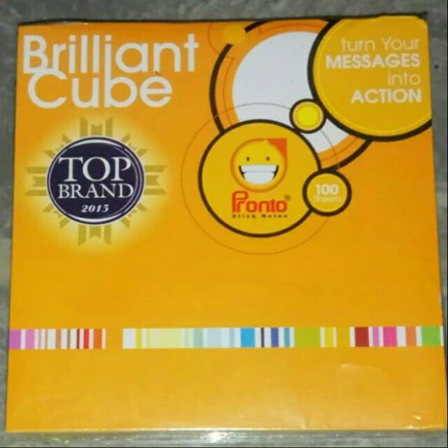 Brilliant Cubes Pronto / Sticky Notes Pronto 75mm x 75mm 5.0 6 ( SET )