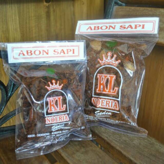 

Abon Sapi KL Noeria Solo 250gr