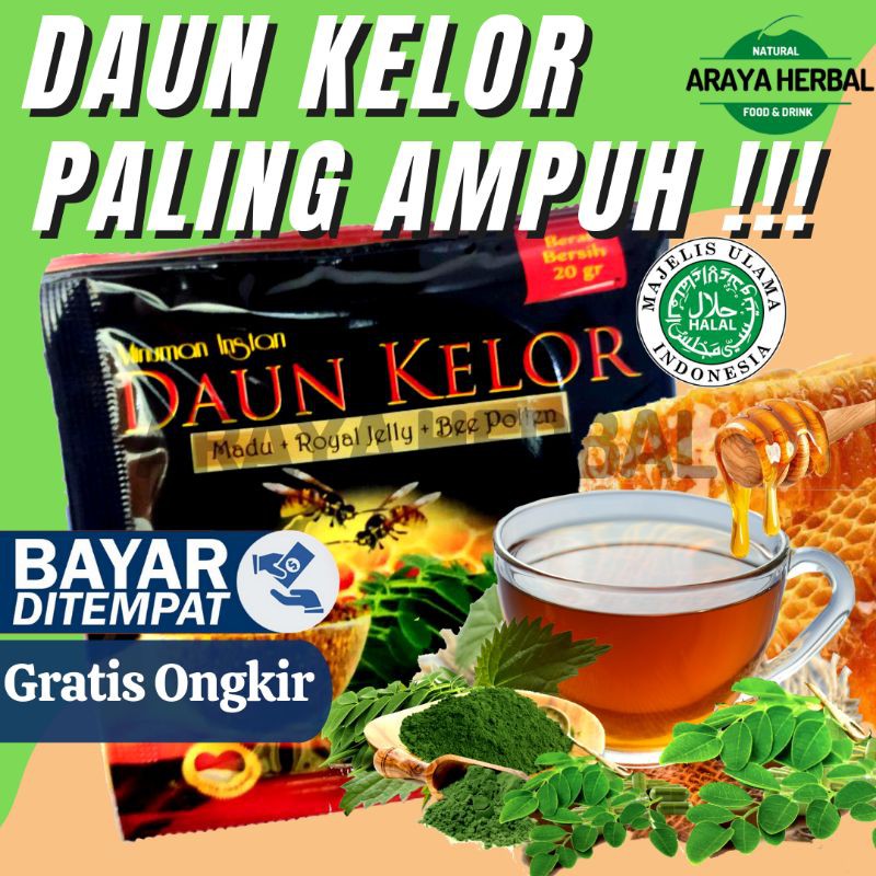 

Bubuk Minuman Jamu Herbal Daun Kelor Madu Asli Kondang Food