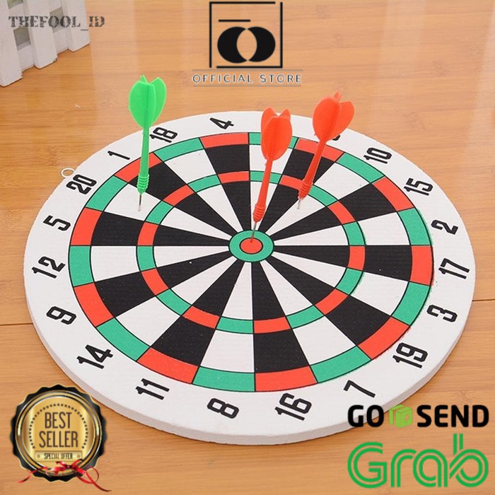 Dart Game Karpet Dance Dart Board Papan Set Dartboard Dartgame