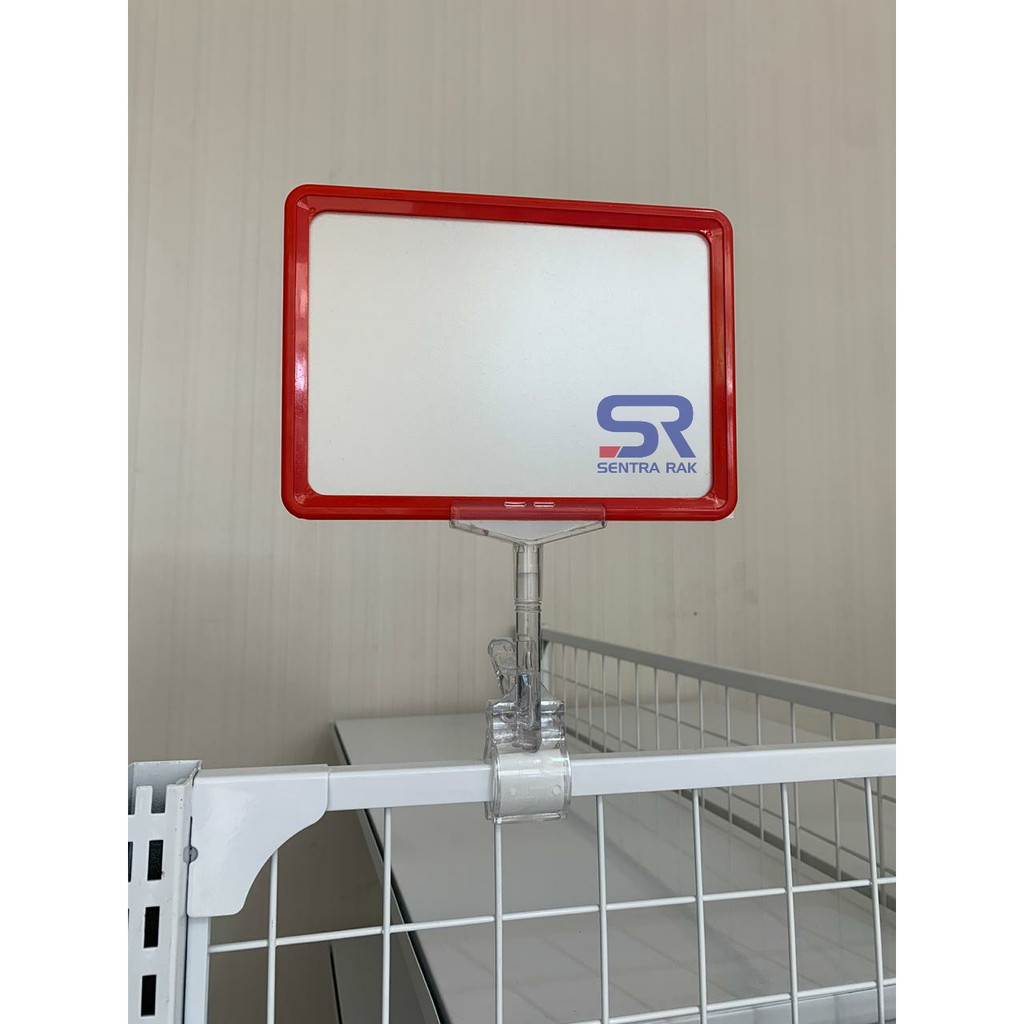 

Frame Promosi A5 dan Jepitan Jumbo / Price Tag Promosi Toko