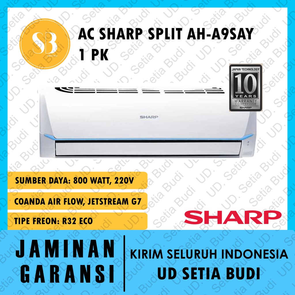 AC Sharp Split 9SAY 1 PK AH-A9SAY 9 SAY