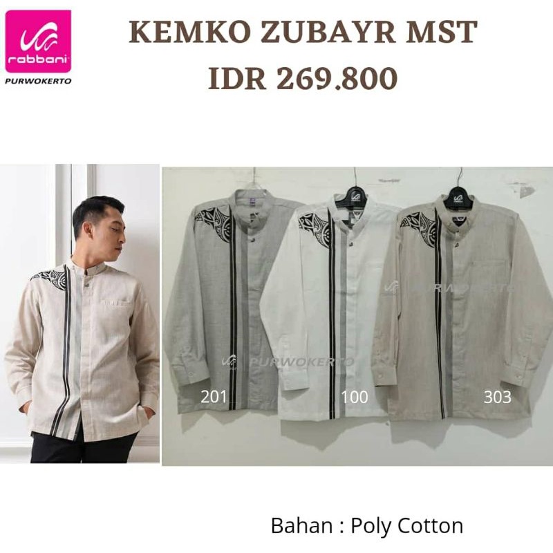 NEW RABBANI KEMKO KEMEJA KOKO MUSLIM ORIGINAL SALE MURAH