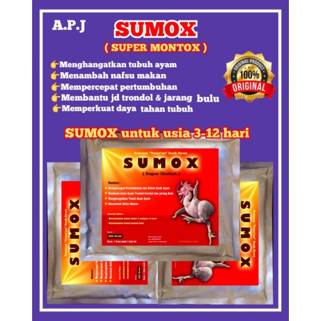 SUMOX  ( super montok )