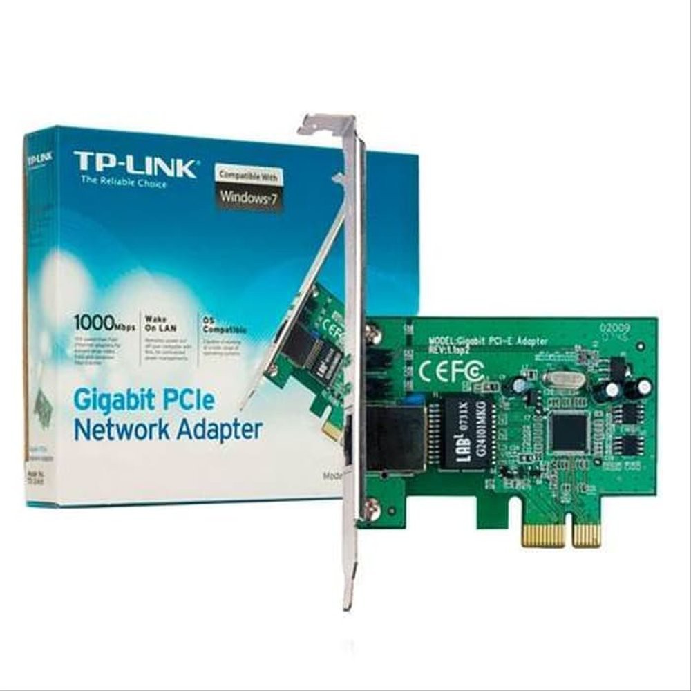 ETHERNET CARD GIGABIT PCIE 100/1000MBPS TP-LINK TL-TG3468