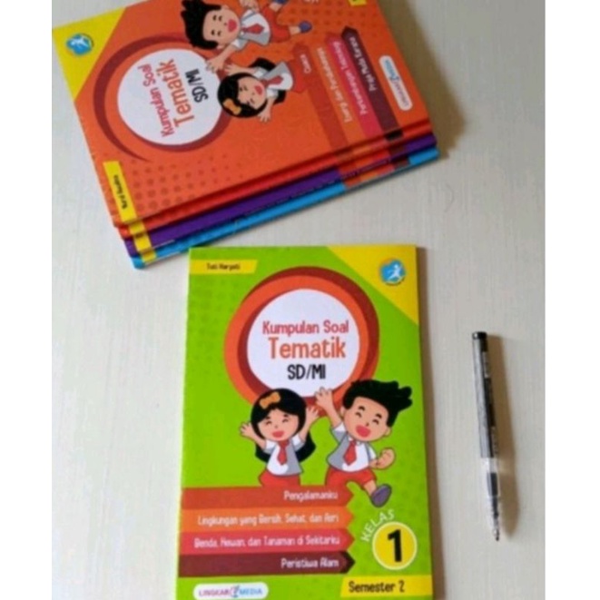 Buku Kumpulan Soal Tematik Kelas 1 Semester 2 Untuk SD/MI (LM)