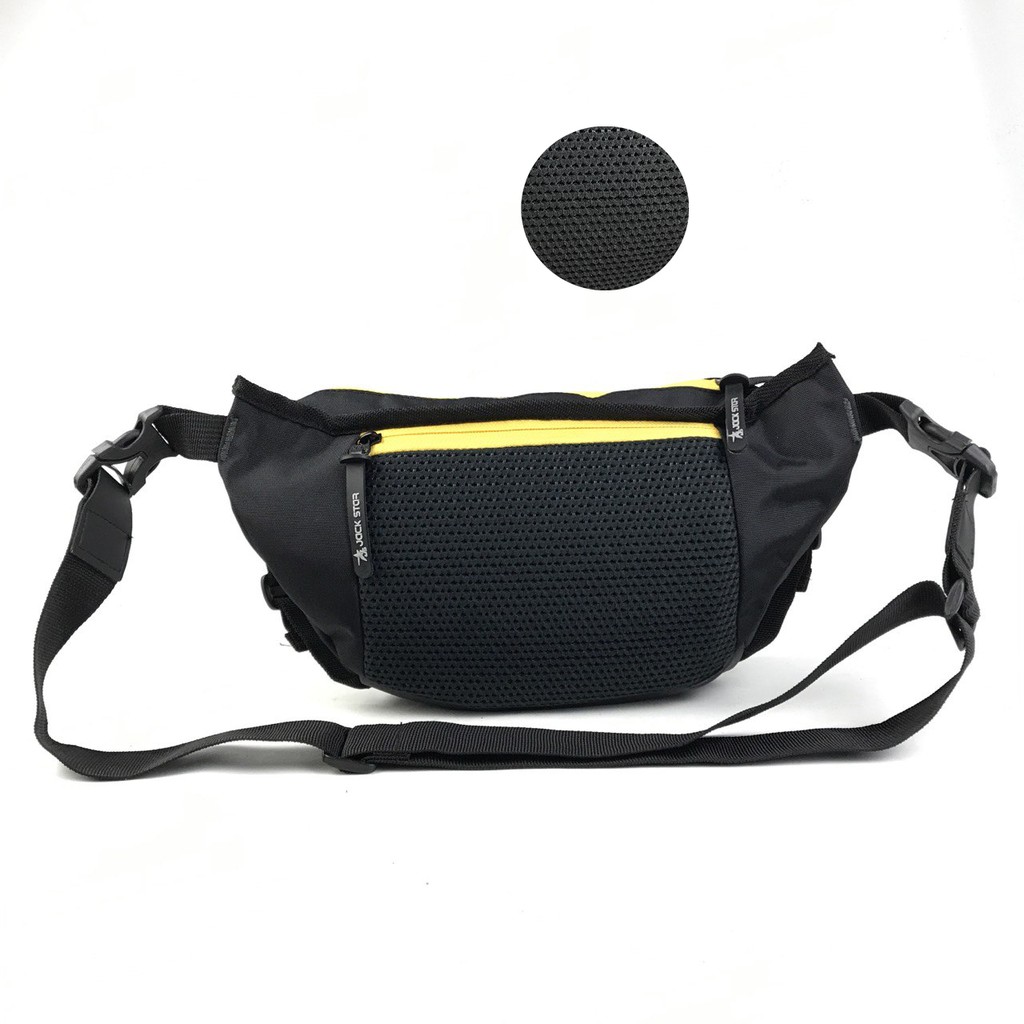 Tas Selempang Pria Jackstar 3 in1 Outdoor - Waisbag Pria - Tas Pinggang