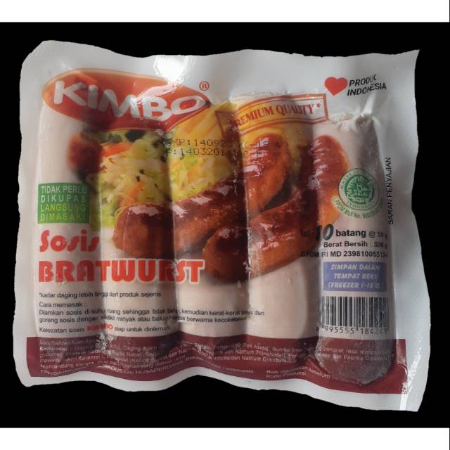 

KIMBO BRATWUST ORIGINAL - 250gr