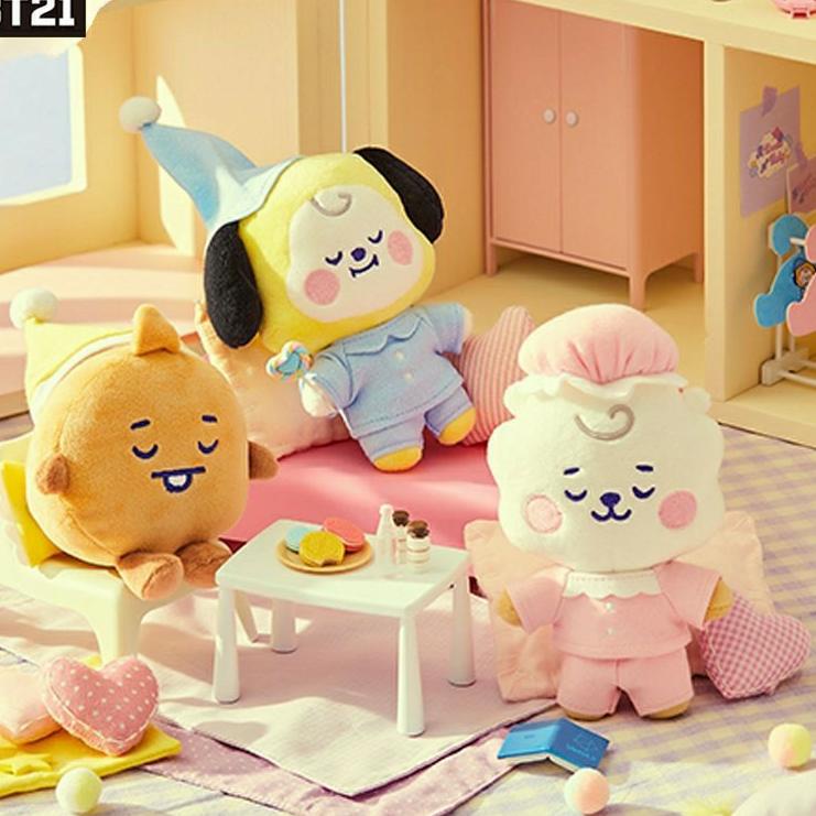 [ITA.20Au22ᴹ] OFFICIAL BT21 Baby Bag Charm Pajama BT21