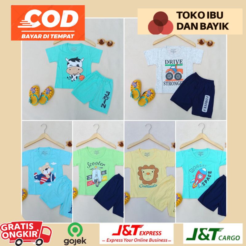 Setelan anak UNISEX MURAH/COWOK CEWEK(BAJU  + CELANA)