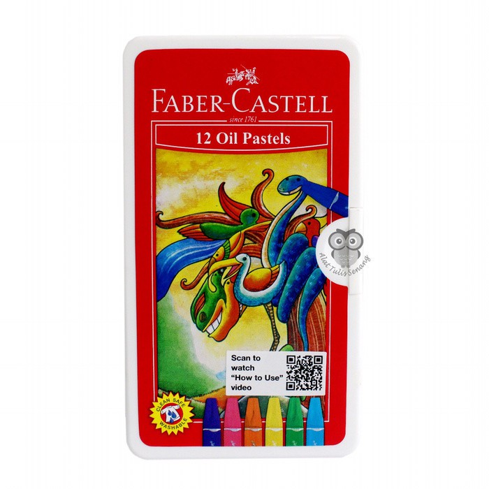 

Oil Pastel Hexagonal Faber Castell 12 colours