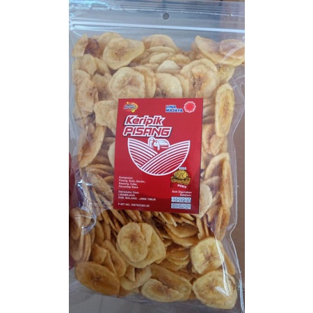

keripik pisang kepok manis