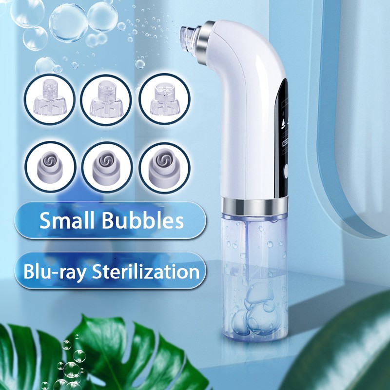 COD  Small Bubble Blackhead Remover Komedo Listrik USB Pori Jerawat Penghapusan