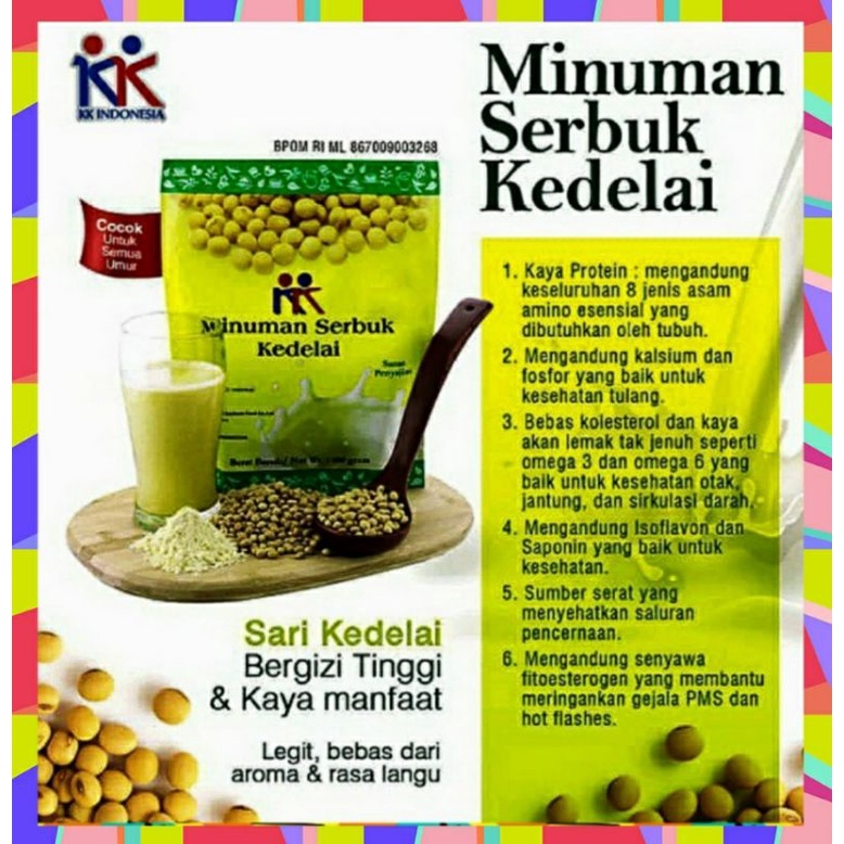 

Minuman serbuk kedelai soya bean(435gr)