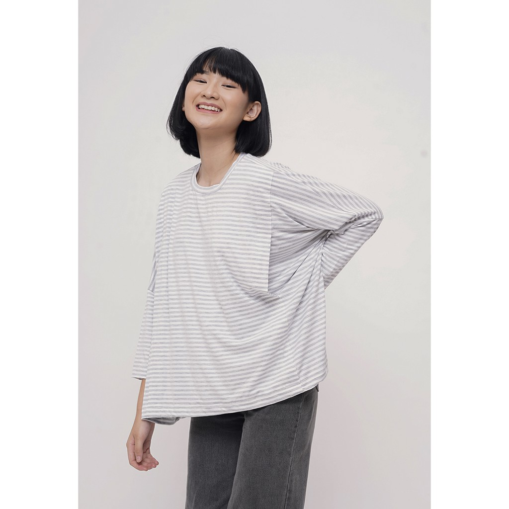 

MONOMOM Cozy Top Grey Series - Baju Menyusui Nursing Wear
