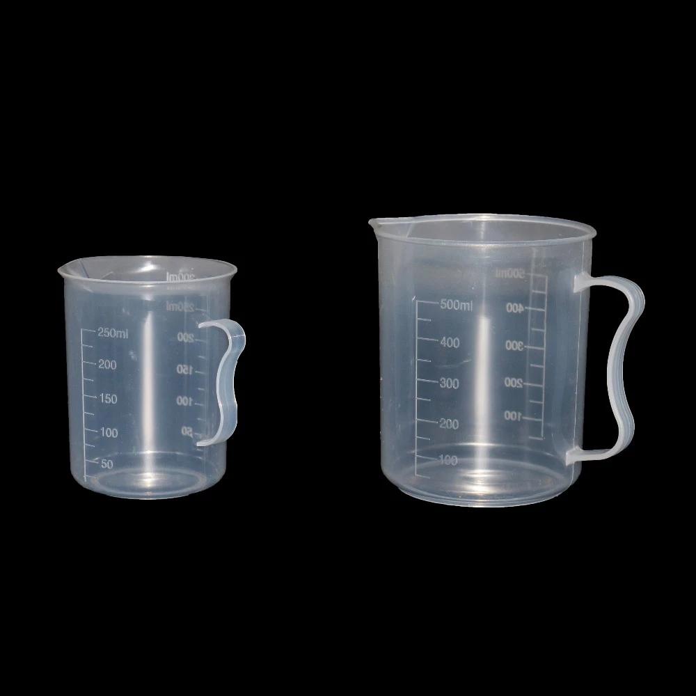 Gelas Takar Measuring Cup Agustina Alat Ukur Laboratorium Transparan Reusable Plastik Tahan Lama Measuring Cylinder