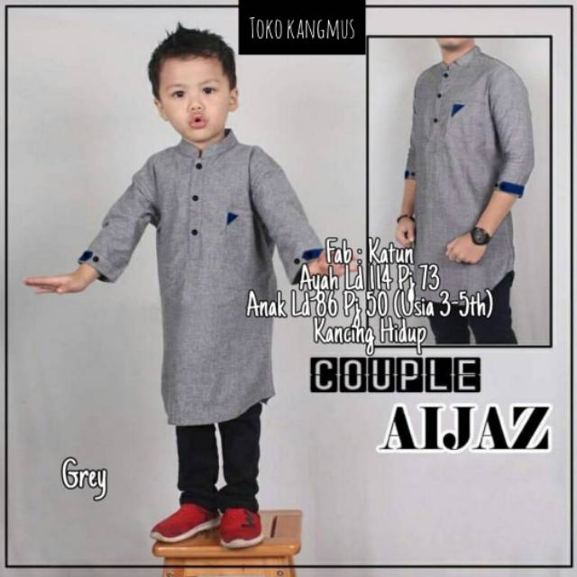 Baju koko ayah anak / Koko ayah anak / Koko couple