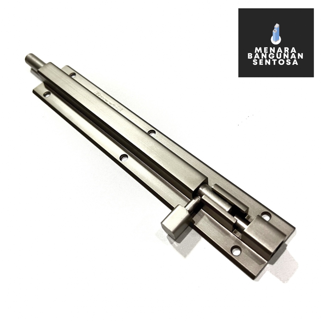 Grendel Aluminium Bossini 2&quot; Inch - Gerendel Selot Pintu / Jendela Tebal