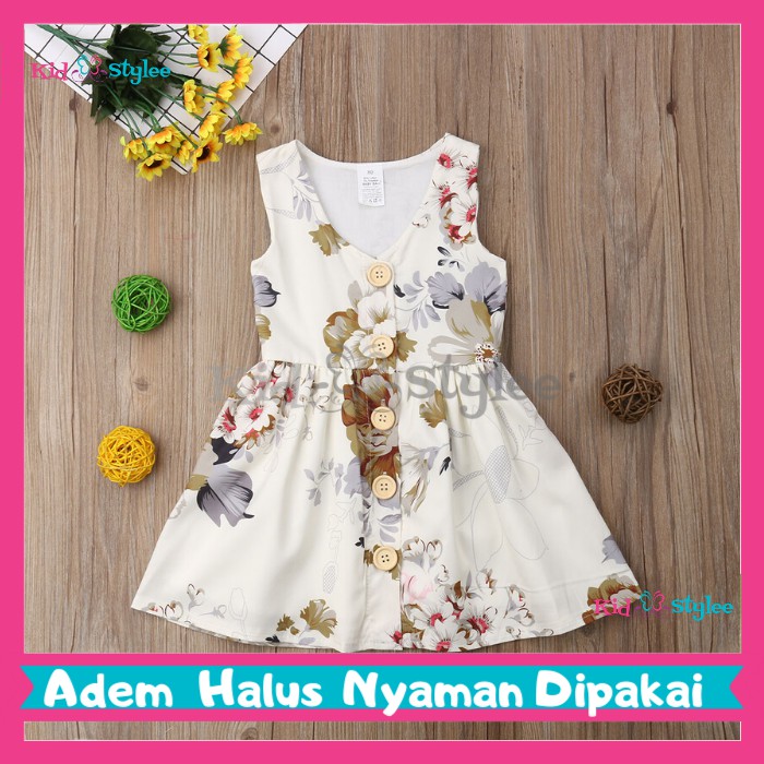  Gaun  Anak Perempuan  Dress Pesta Bayi Cewek Import Murah  