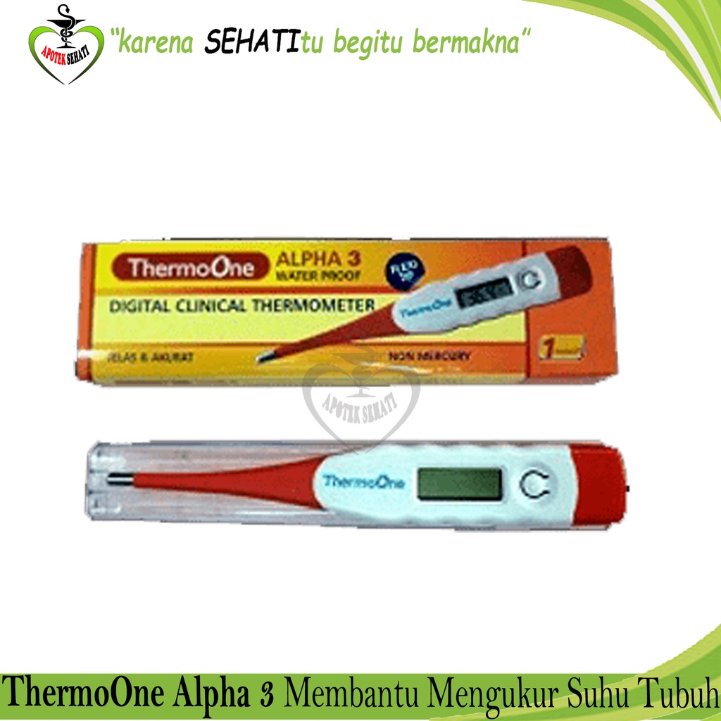 Thermo One Termometer Digital Alpha Mengukur Suhu Badan