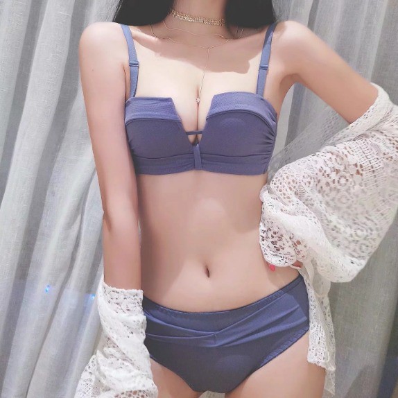 GO! BR439 Bra BH Wanita Model Tanpa Kawat Dengan Bahan Halus Hiasan Renda Sexy COD