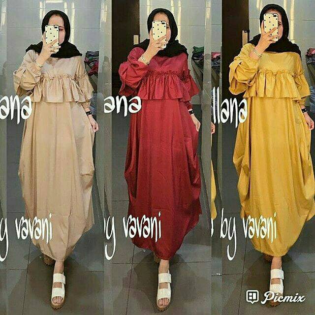 ATASAN, TUNIK, Blouse wanita, atasan wanita, BLOUSE, Fashion muslim, baju wanita, Allana Tunik Vol 2