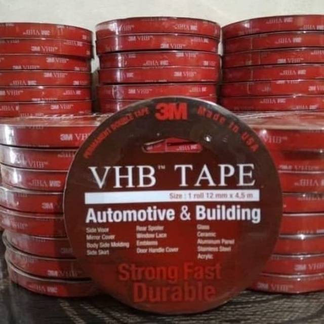 

Double Tape 3M VHB original Lebar 12 mm