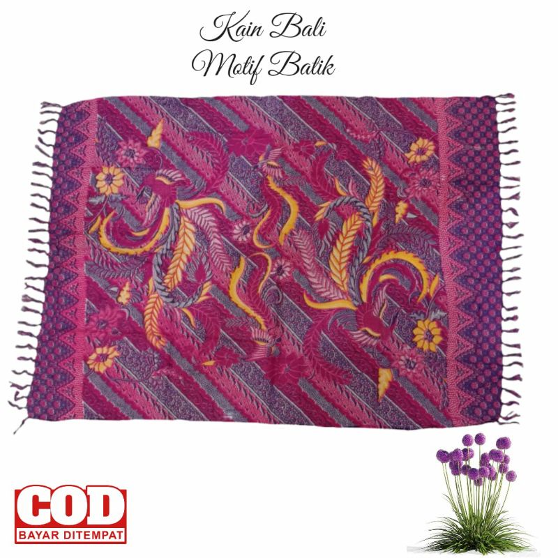 KAIN PANTAI MOTIF BATIK UKURAN 165 X 120 CM/KAIN BALI/SELENDANG BAL/KAIN BUAT SANTAI