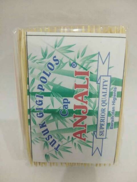 Tusuk Gigi Anjali Bambu Tusuk Buah Tusuk kue Refill
