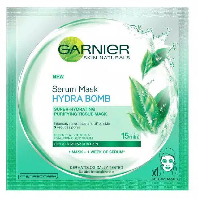 Garnier Serum Mask Sheet Mask Masker Wajah