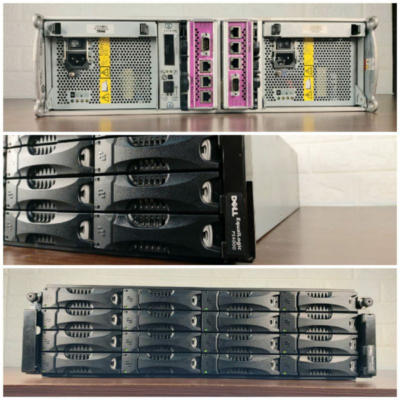 Storage Dell EqualLogic PS4000X iSCSI SAN 16Bay