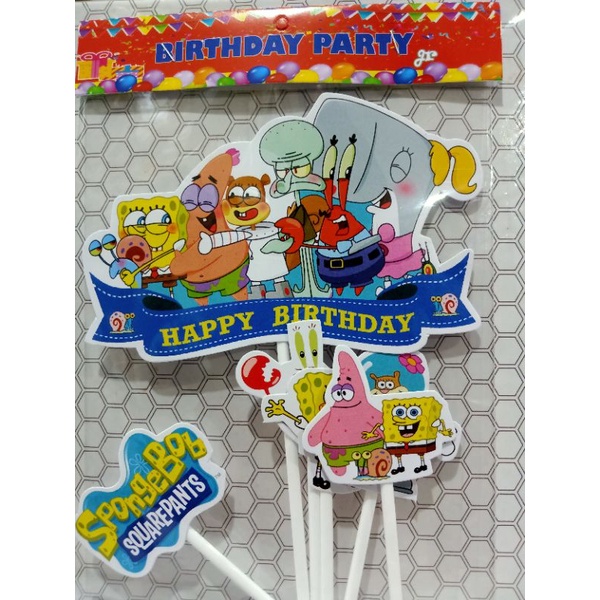 

HIASAN KUE ULTAH LUCU GAMBAR KARTUN SPONGEBOB SQUAREPANTS