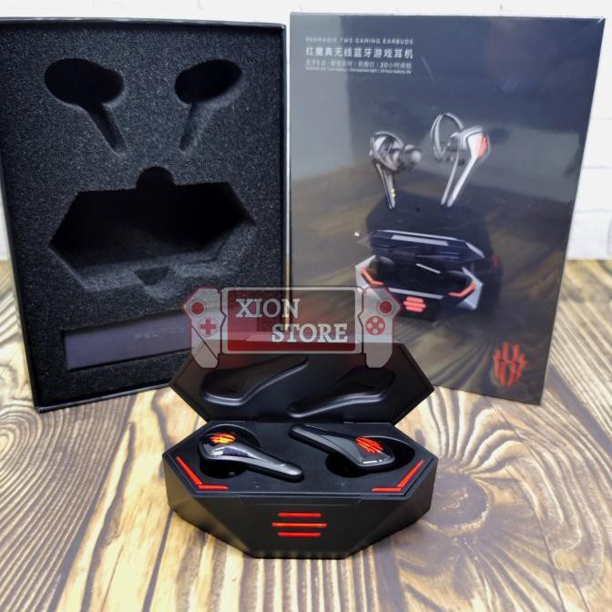 Nubia Redmagic tws gaming earbuds cyberpods red magic low latency 39ms AP120