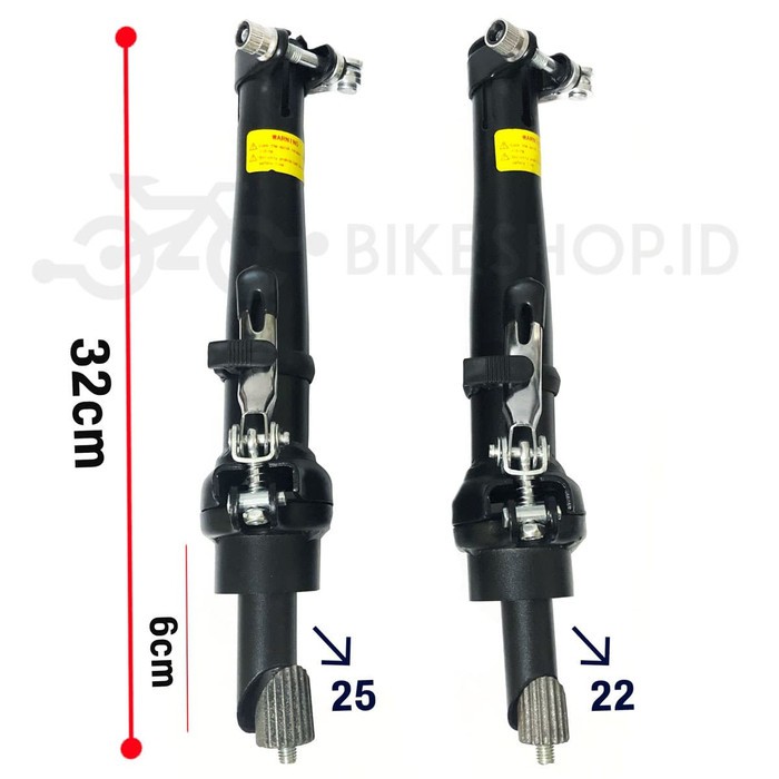 Tiang Stang / Handle Post Sepeda Lipat Fixie SeLi | High Quality