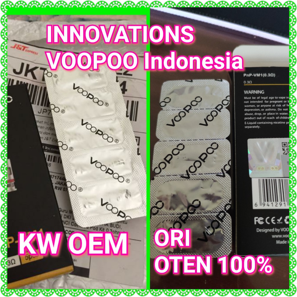 coil vinci voopoo Original lubang 3 Distributor resmi Vinci Innovations