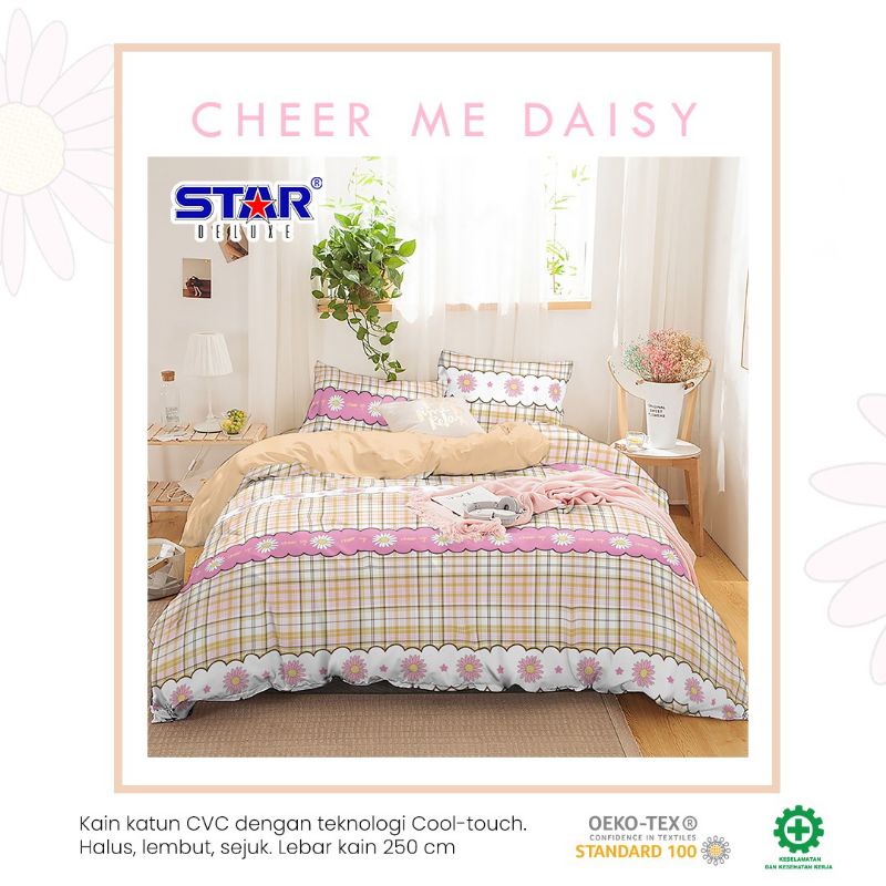 SPREI ANTI GESER KATUN STAR CHERRY KISS GELATTO PENELOPE | SEPREI KATUN STAR MOTIF ANAK