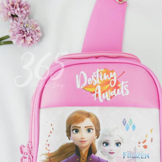 Bag bodycross anak motif Frozen 2