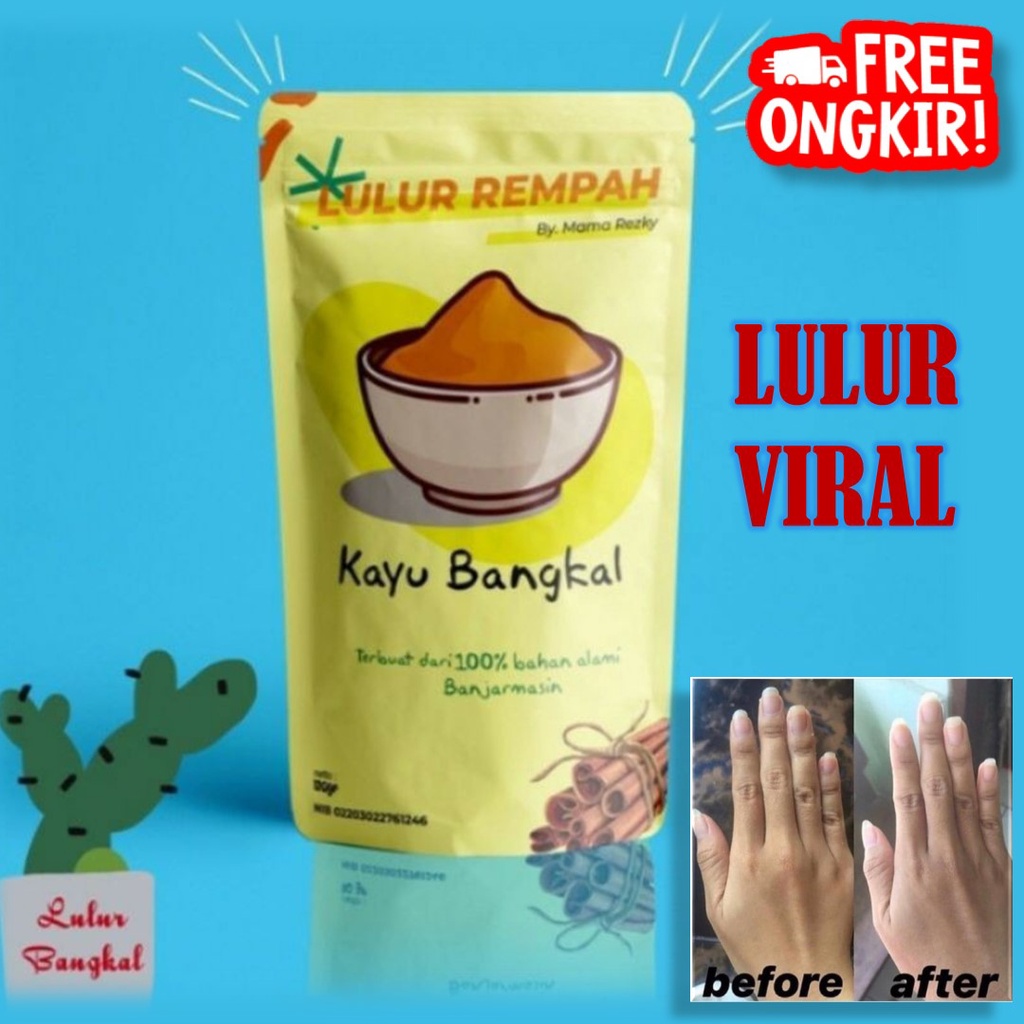Lulur Rempah Kayu Bangkal 10g 20g 30g