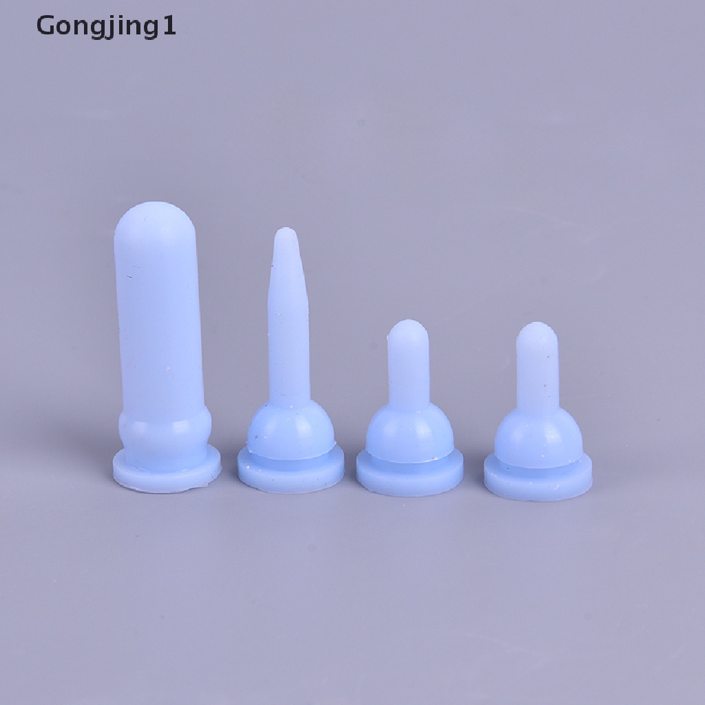 Gongjing1 7PCS / Set Botol Susu Silikon Dengan Dot Pengganti Untuk Hewan Peliharaan