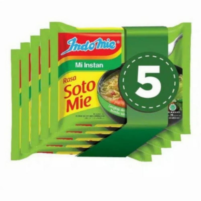 

Indomie Soto isi 5 pcs