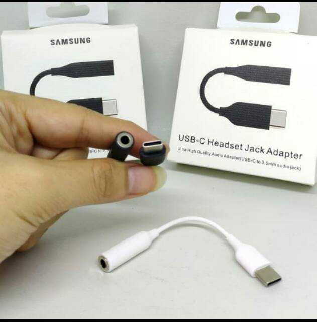 USB TYPE C TO 3.5 MM EARPHONE HEADSET HANDSFREE  JACK ADAPTER