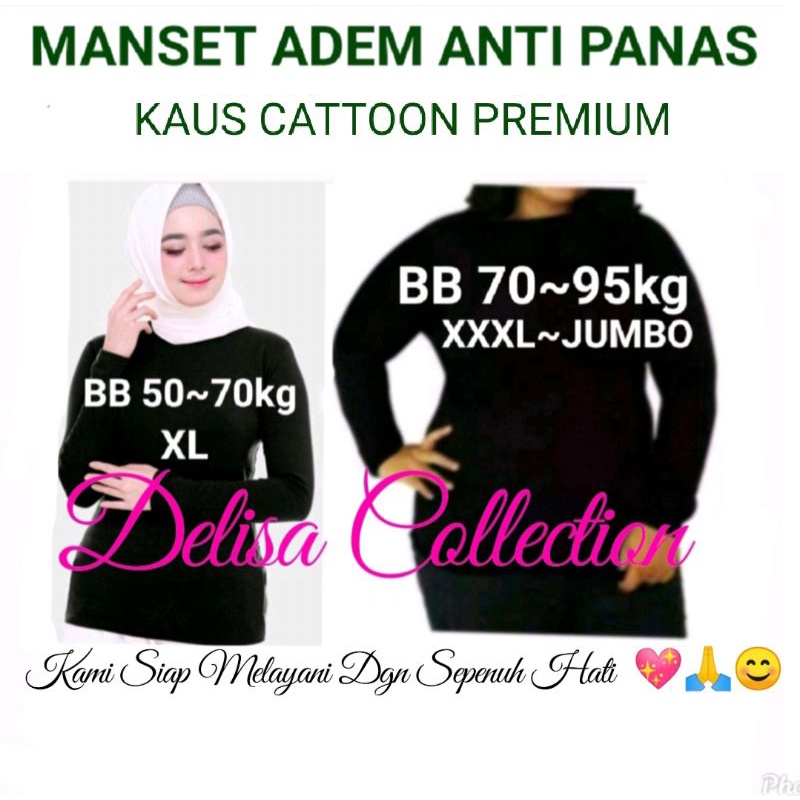 MANSET BADAN Wanita Muslim / Manset Wanita premium / Manset Hijab /