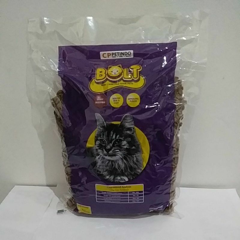 pakan kucing bolt repack 800gr