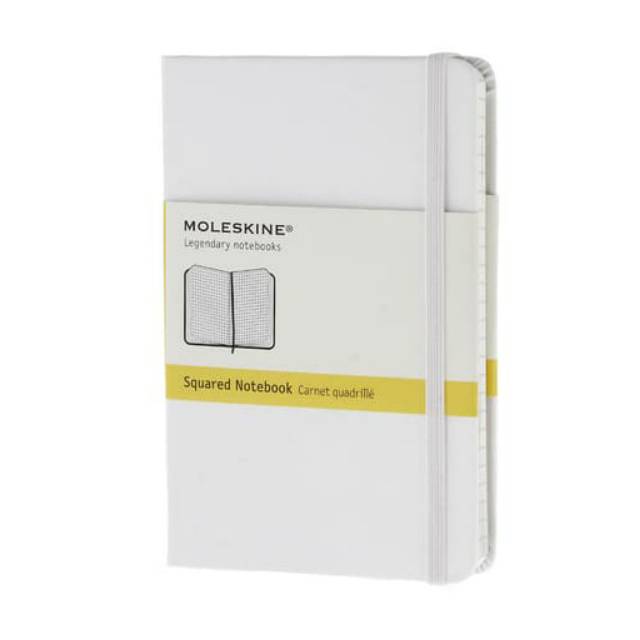 

Moleskine Squared Notebook White - pocket size