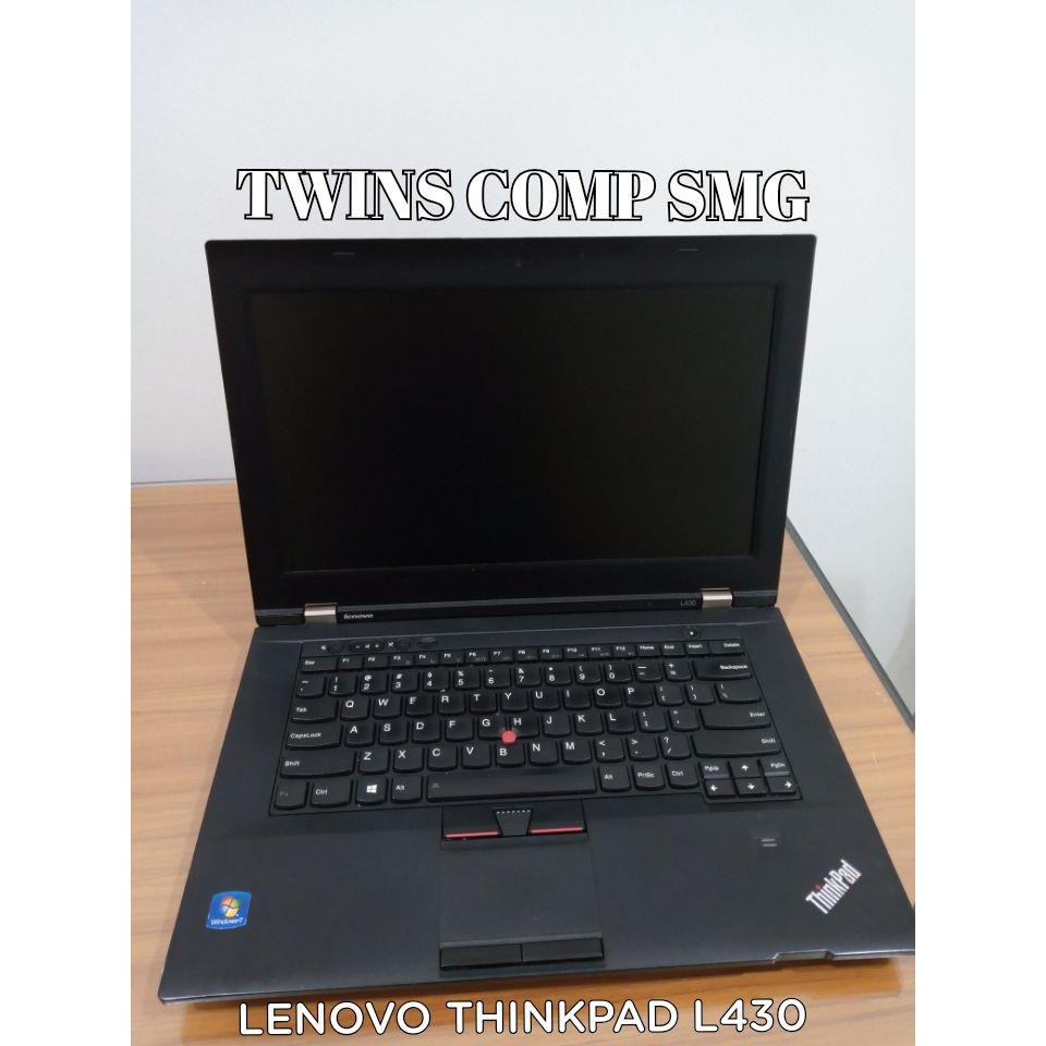 LAPTOP LENOVO THINKPAD CORE i5 L430 / RAM 4GB GEN 3 HDD LAPTOP Core i5 BEKAS SECOND SEKEN + TAS
