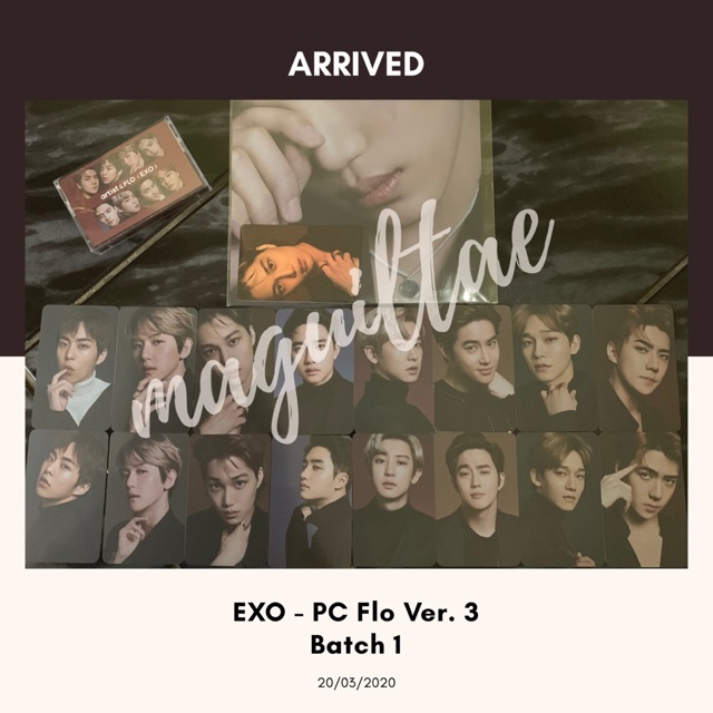 [EXO] Flo 3 Photo Card (PC)