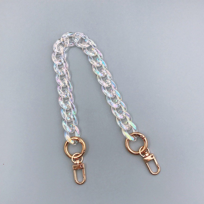 Chain Grip Manik Manik DIY HOLOGRAM / KOREAN CHAIN untuk CASE HP  / RANTAI HOLO