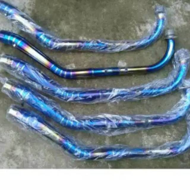 Leher knalpot bluemoon for jupiter z,  shogun, smash, grand, vega,c70 dll