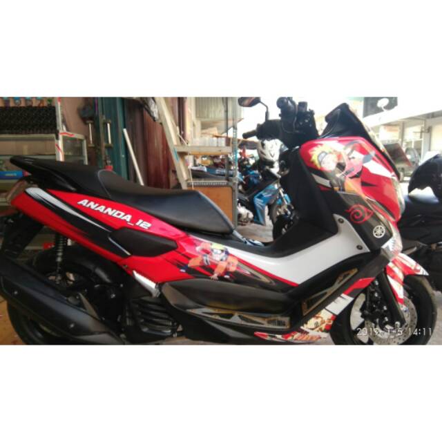 Promo Decal Sticker Motor Yamaha Nmax Full Body Gambar Animasi