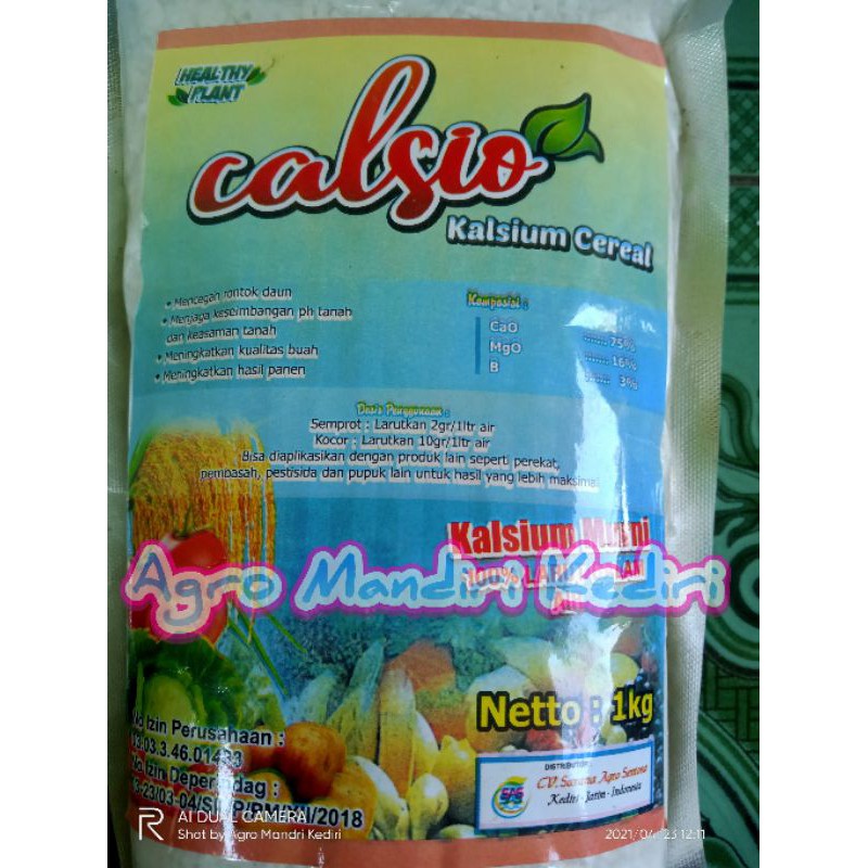 Pupuk Kalsium CALSIO/ kalsium sereal